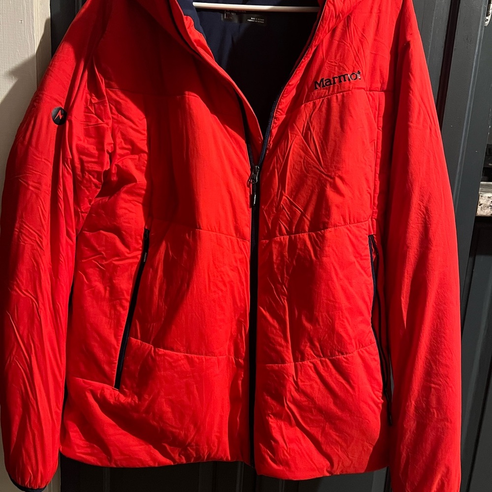 Marmot Blue and Red Jacket